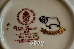 Limited Edition Royal Crown Derby Derby County Imari 1128 Petal Dish 171 / 200