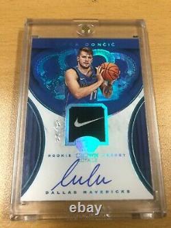Luka Doncic 2018 Crown Royale Rc Auto Jersey One Of One 1/1 Nike Tag