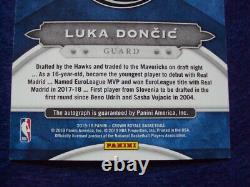 Luka Doncic 2018. Panini. Crown Royale. Gold. Auto. Mavericks