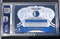 Luka Doncic 2018 Panini Crown Royale Rc #63 Psa 9 Mint! Mavs