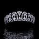 Luxury Royal Family's Tiaras Wedding Queen Princess All Cubic Zirconia Crown
