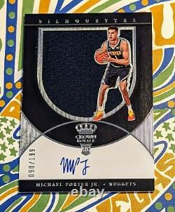 Michael Porter Jr RC Panini Crown Royale RPA Patch Auto Denver Nuggets /199 SSP