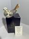 Millennium Dove Royal Crown Derby Paperweight Gold Stopper Boxed