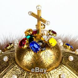 Monomach Hat Monomakh Cap Russian Tsar Romanov Royal Crown UNIQUE