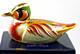 New Boxed Royal Crown Derby Baikal Teal Duck Paperweight Gold Stopper 1st Qualty