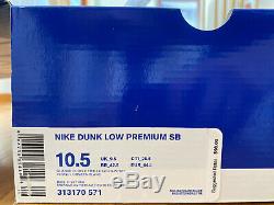 NEW DS Nike Dunk SB Low QUASAR PURPLE/METALLIC Crown Royale Mens 10.5