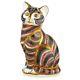 New Royal Crown Derby Cat Paperweight Authorized Dealer