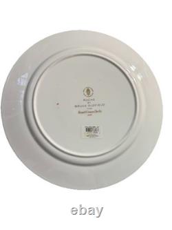 NEW ROYAL CROWN DERBY Service Plate Ruche By Bruce Oldfield Discontinued