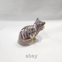NEW ROYAL CROWN DERBY Sitting Kitten Paperweight AUTHORIZED DEALER