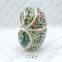 NEW Royal Crown Derby'Parchment Owl' Bird Paperweight (Boxed) Gold Stopper