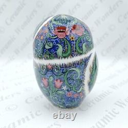 NEW Royal Crown Derby'Periwinkle Owl' Bird Paperweight (Boxed) Gold Stopper