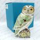 New Royal Crown Derby'woodland Owl' Bird Paperweight (boxed) Gold Stopper