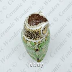 NEW Royal Crown Derby'Woodland Owl' Bird Paperweight (Boxed) Gold Stopper