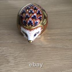 NEW boxed Royal Crown Derby Orchard Hedgehog