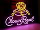 New Crown Royal Whiskey Neon Light Sign 20x16