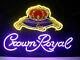 New Crown Royal 17x14 Purple Neon Light Sign Vintage Style Bar Garage Decor