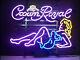 New Crown Royal Girl Bar Decor Artwork Neon Light Sign 20x16