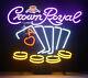 New Crown Royal Poker Whiskey Neon Sign 20x16