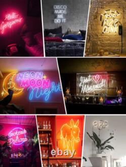 New Crown Royal Whiskey Neon Light Sign 24x20 Lamp Bar Display Real Glass Art