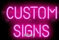 New Crown Royal Whiskey Neon Light Sign 24x20 Lamp Bar Display Real Glass Art