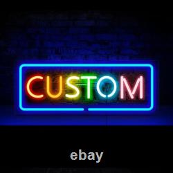 New Crown Royal Whiskey Neon Light Sign 24x20 Lamp Bar Display Real Glass Art