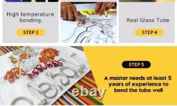 New Crown Royal Whiskey Neon Light Sign 24x20 Lamp Bar Display Real Glass XL New Crown Royal Whiskey Neon Light Sign 24x20 Lamp Bar Display Real Glass XL