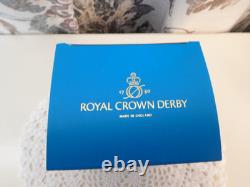 New Nib Royal Crown Derby Springtime Bunny Paperweight Figurine Fine Bone China