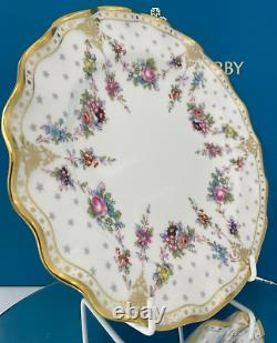 New Royal Crown Derby 1st Quality Antoinette 8 Salad Plate