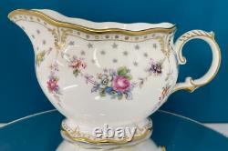 New Royal Crown Derby 1st Quality Antoinette Cream Milk Jug