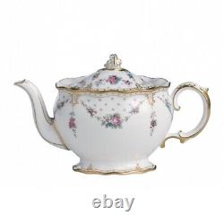 New Royal Crown Derby 1st Quality Antoinette Large Teapot