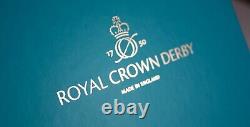New Royal Crown Derby 1st Quality Antoinette Salt & Pepper Pot
