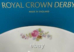 New Royal Crown Derby 1st Quality Antoinette Small Open Sugar Bowl