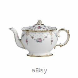 New Royal Crown Derby 1st Quality Antoinette Small Teapot