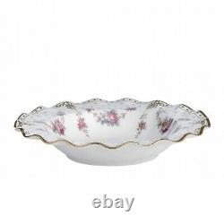 New Royal Crown Derby 1st Quality Antoinette Soup Bowl