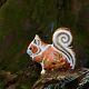 New Royal Crown Derby 1st Quality Autumn Squirrel Paperweight