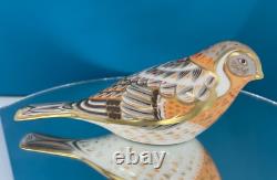 New Royal Crown Derby 1st Quality Brambling Paperweight