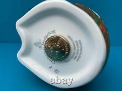 New Royal Crown Derby 1st Quality Christmas Winter Hedgehog Paperweight