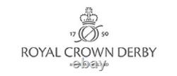 New Royal Crown Derby 1st Quality Darley Abbey Covered Sugar Bowl