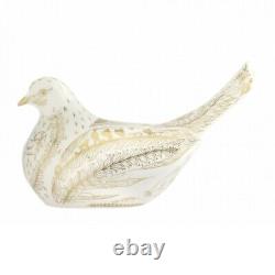 New Royal Crown Derby 1st Quality Dove of Peace Paperweight