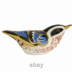 New Royal Crown Derby 1st Quality Garden Nuthatch Paperweight