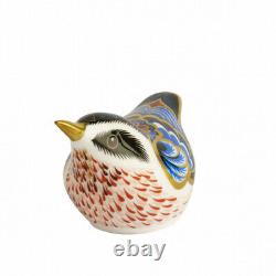New Royal Crown Derby 1st Quality Garden Nuthatch Paperweight