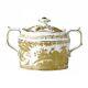 New Royal Crown Derby 1st Quality Gold Aves Covered Sugar Bowl