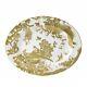 New Royal Crown Derby 1st Quality Gold Aves Large Serving Platter