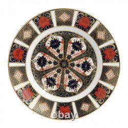 New Royal Crown Derby 1st Quality Old Imari 1128 8 Salad Side Plate Set of 6