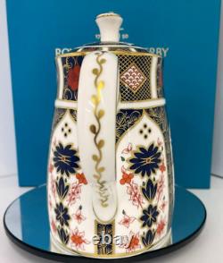 New Royal Crown Derby 1st Quality Old Imari 1128 Large Teapot