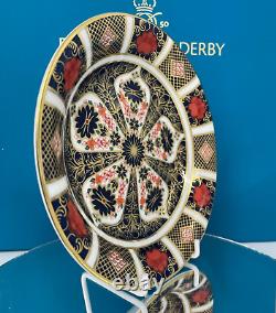 New Royal Crown Derby 1st Quality Old Imari 1128 Oatmeal Cereal Bowl