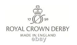 New Royal Crown Derby 1st Quality Old Imari Solid Gold Band Fruit Basket