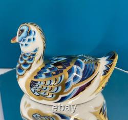 New Royal Crown Derby 1st Quality Rallidae Duck Paperweight