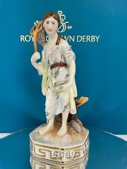 New Royal Crown Derby 1st Quality Sculptural Elements Figurine Water