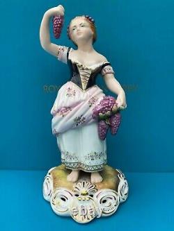 New Royal Crown Derby 1st Quality Sculptural Figurine Autumn